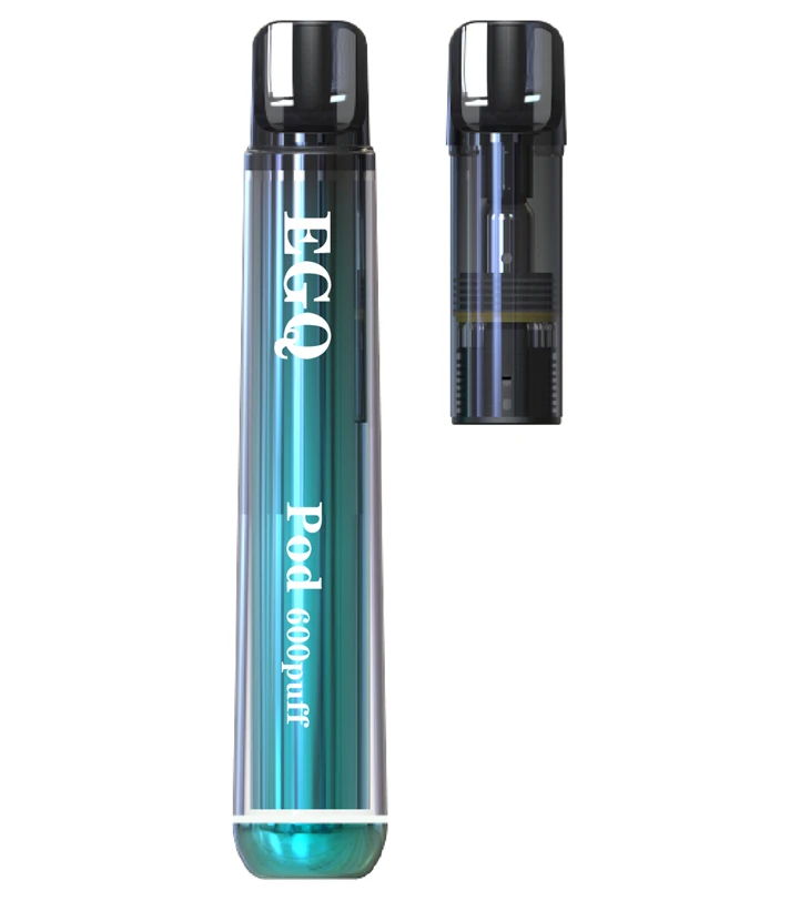 400mAh rafhlaða Vape Pod með 600 pústum